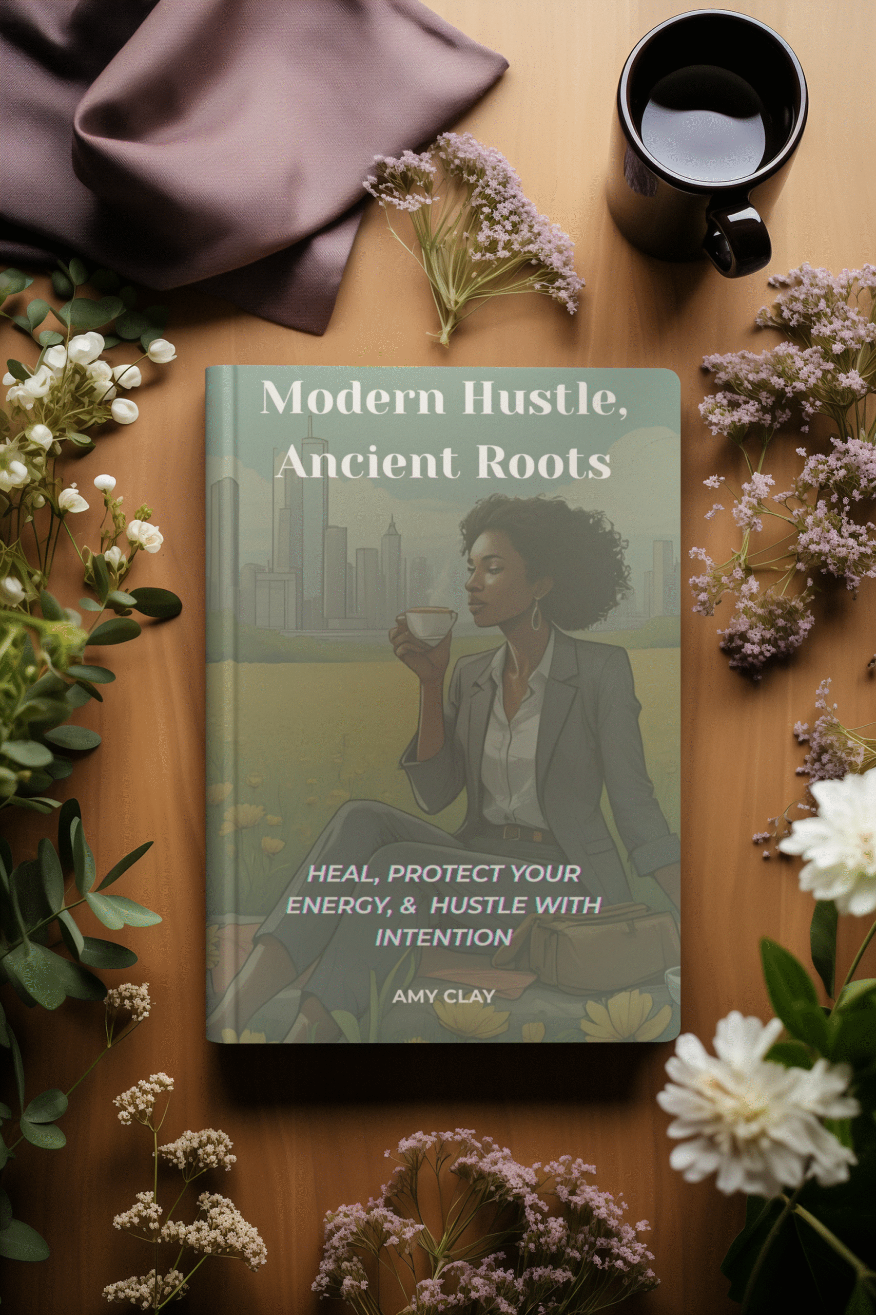 hardcover-book-surrounded-by-flowers